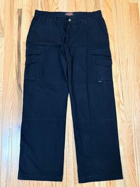 TRU-SPEC Women's 10 Large Black Cargo Work Pants EMT EMS Heavy Duty Utility